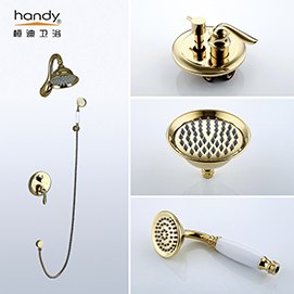 桓迪入墻式預(yù)埋盒暗裝淋浴花灑套裝 HD-6E05